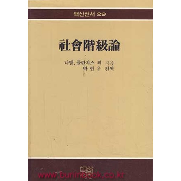 백산선서 29 사회계급론