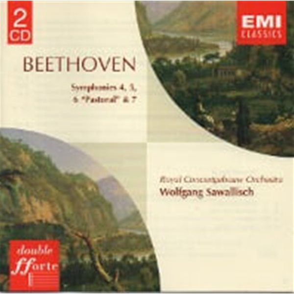 Wolfgang Sawallisch / Beethoven : Symphony No.4 Op.60~(2CD/수입/724357332620)