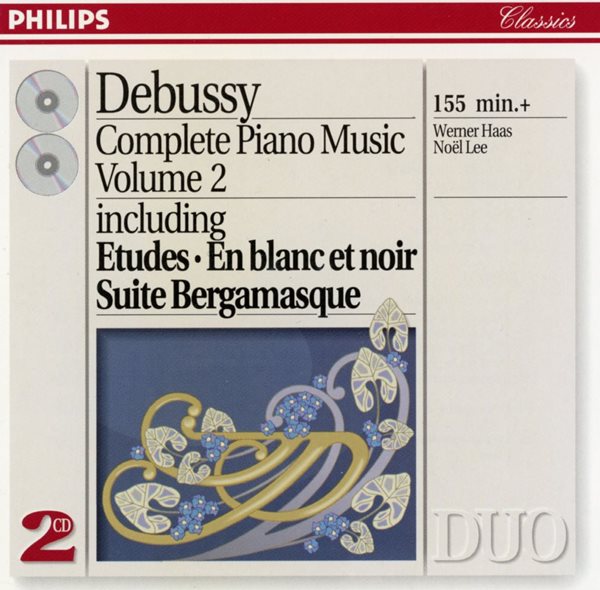 베르너 하스 - Werner Haas - Debussy Complete Piano Music Volume 2 2Cds [독일발매]