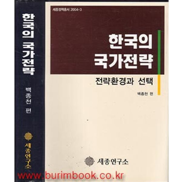 한국의 국가전략 전략 환경과 선택