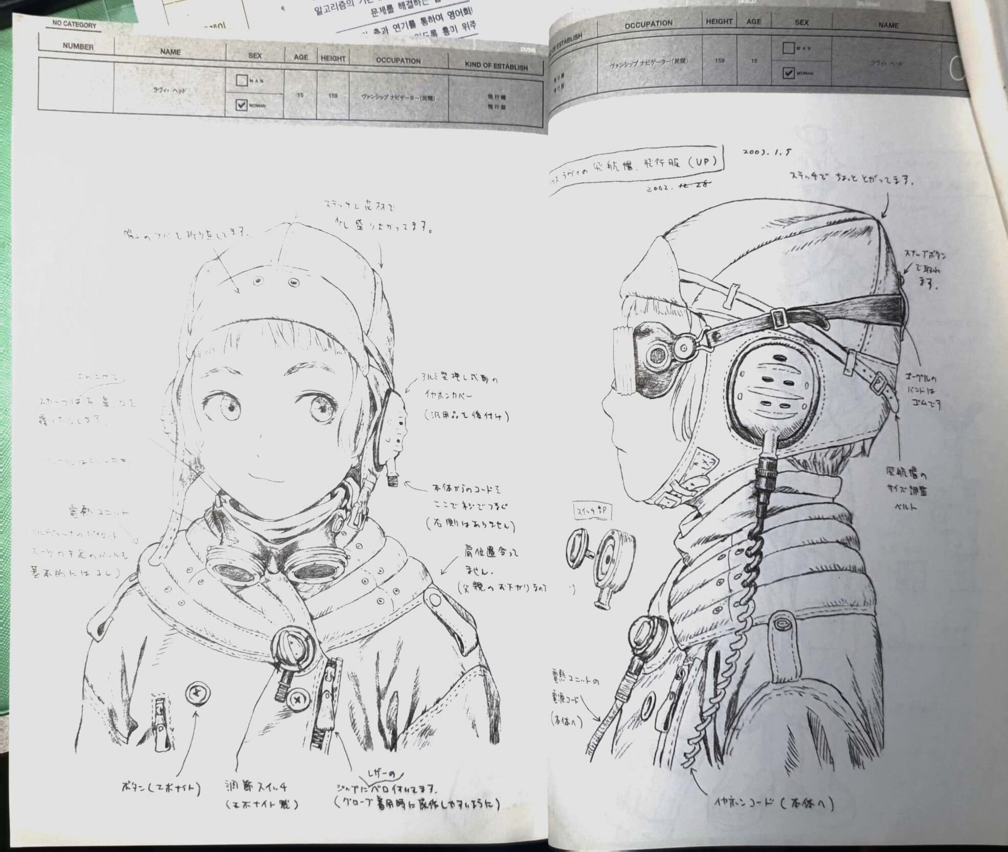 SPHERES - LASTEXILE 1st Character Filegraphy