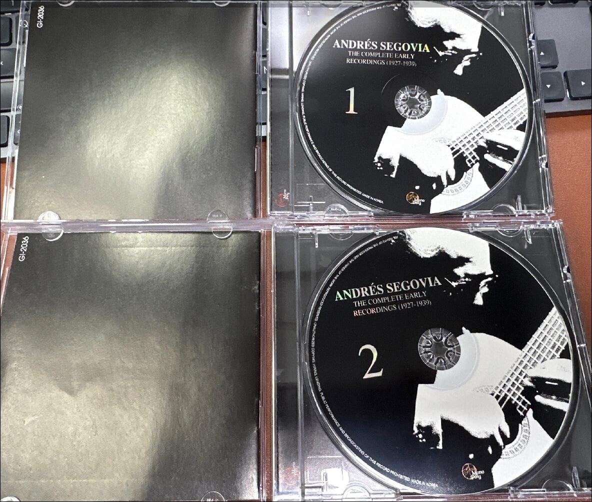 세고비아 (Andres Segovia) - The Complete Early Recordings(2CD)