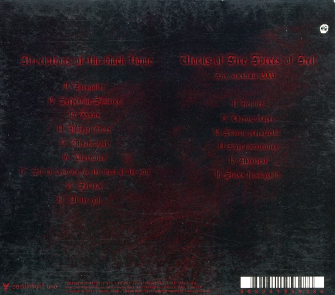 1349 ?- Revelations Of The Black Flame,Works Of Fire, Forces Of Hell 2Cds [Limited Edition] [U.S발매] 