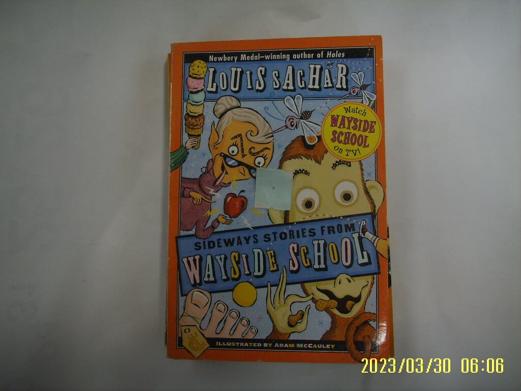 Louis Sachar / Harper Trophy / SIDEWAYS STORIES FROM WAYSIDE SCHOOL -사진. 꼭상세란참조