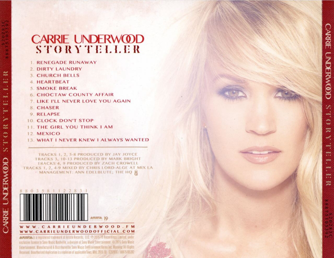 캐리 언더우드 - Carrie Underwood - Storyteller 