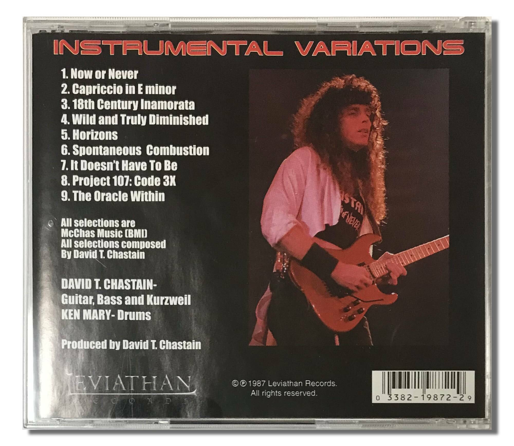 [미국반CD] David T. Chastain- Instrumental Variations