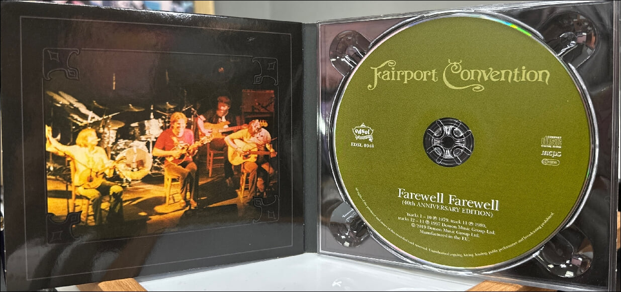 페어포트 컨벤션 (Fairport Convention) - Farewell, Farewell (40th Anniversary Edition)(EU발매)