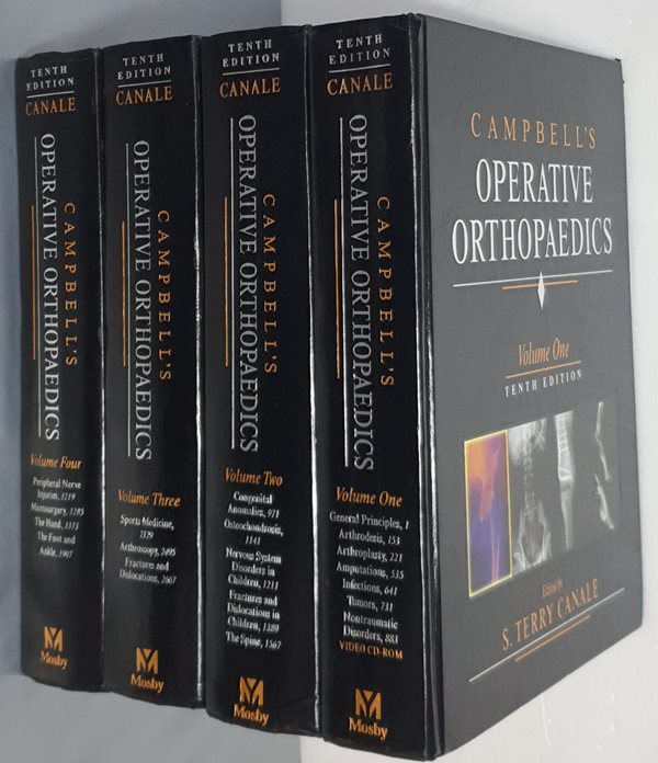 Campbell&#39;s Operative Orthopedics(Hardcover, CD-ROM, 10th, 전4권)