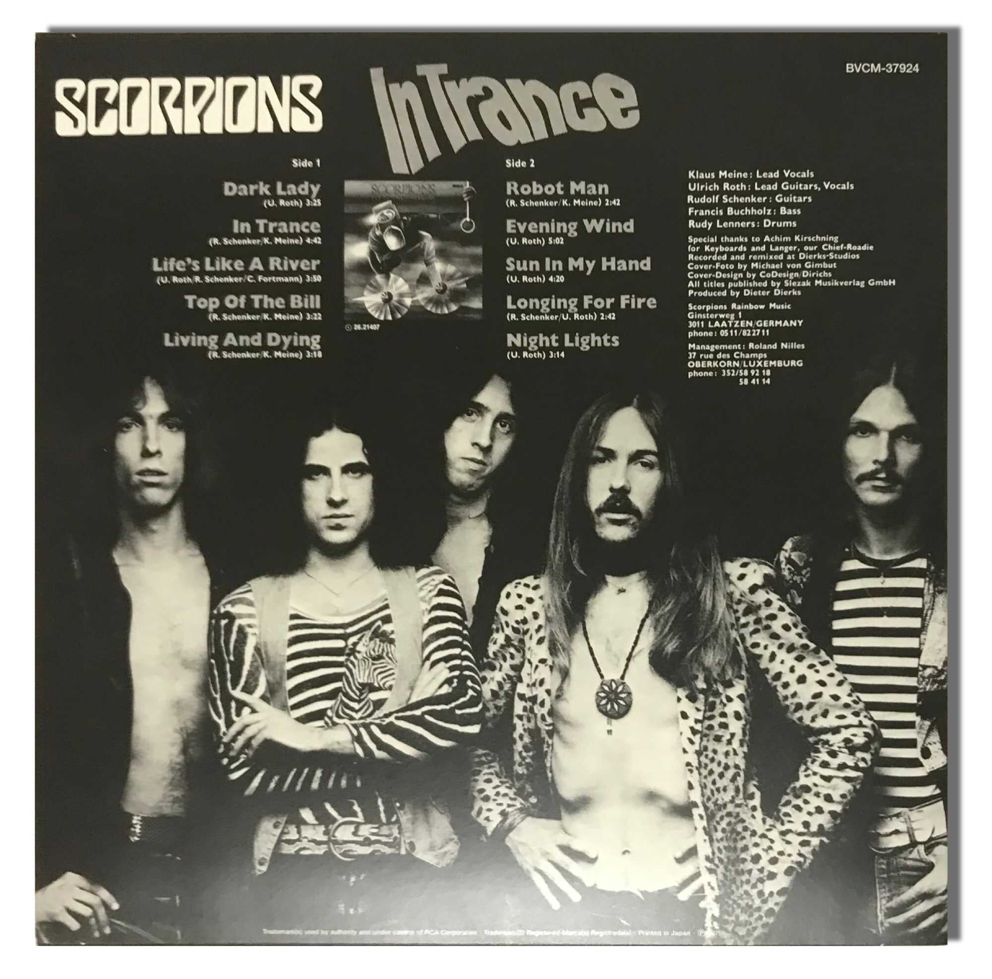 [일본반CD] Scorpions-In Trance (Mini-LP)