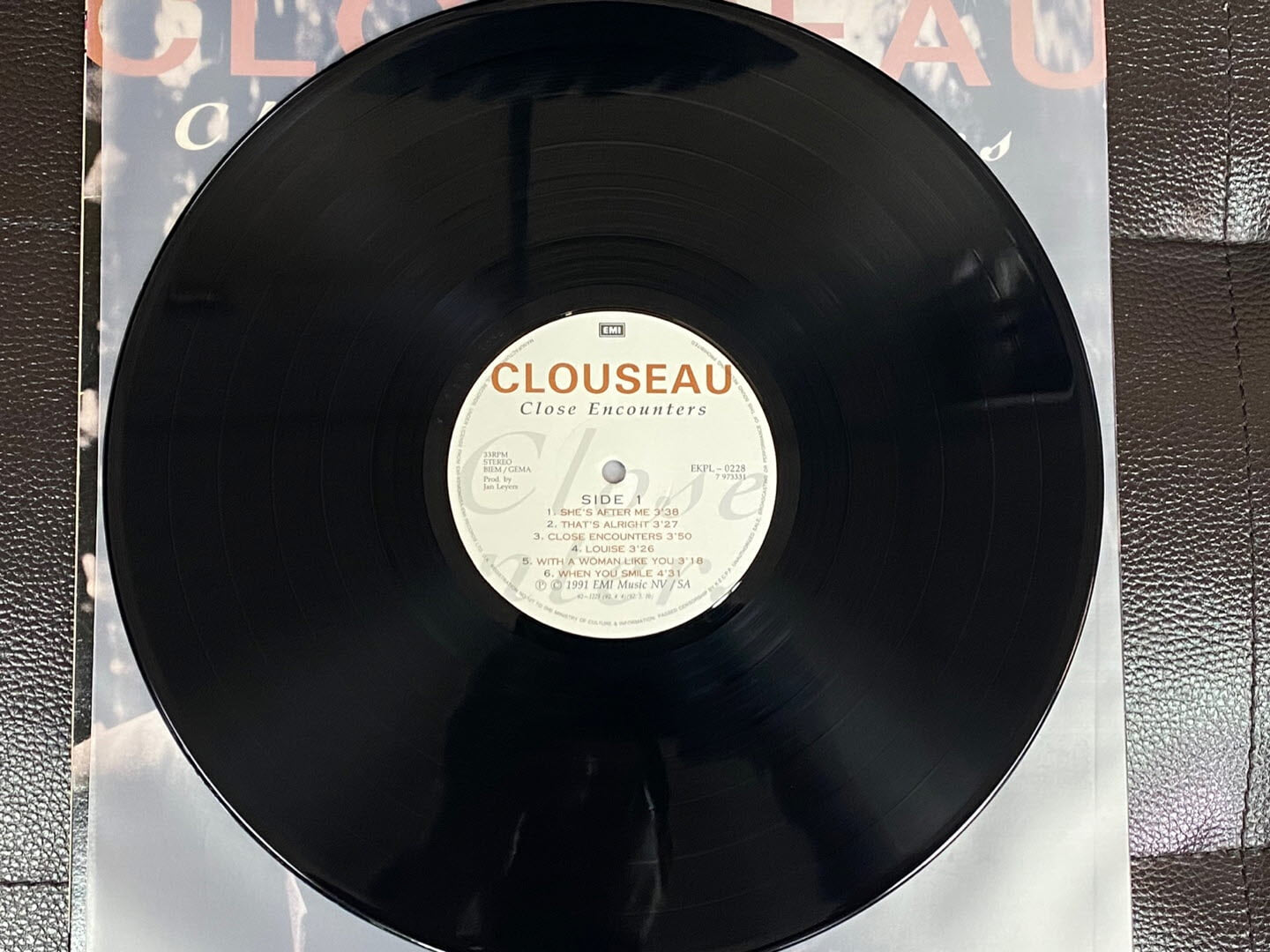 [LP] 클로소 - Clouseau - Close Encounters LP [EMI계몽사-라이센스반]