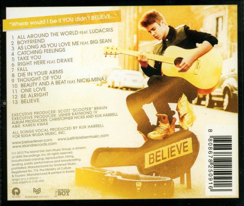 저스틴 비버 (Justin Bieber) - Believe
