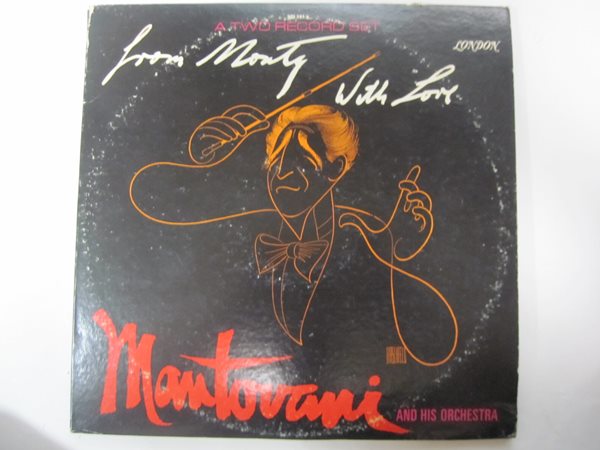 LP(수입) 만토바니 Mantovani And His Orchestra: From Monty With Love(GF 2LP)