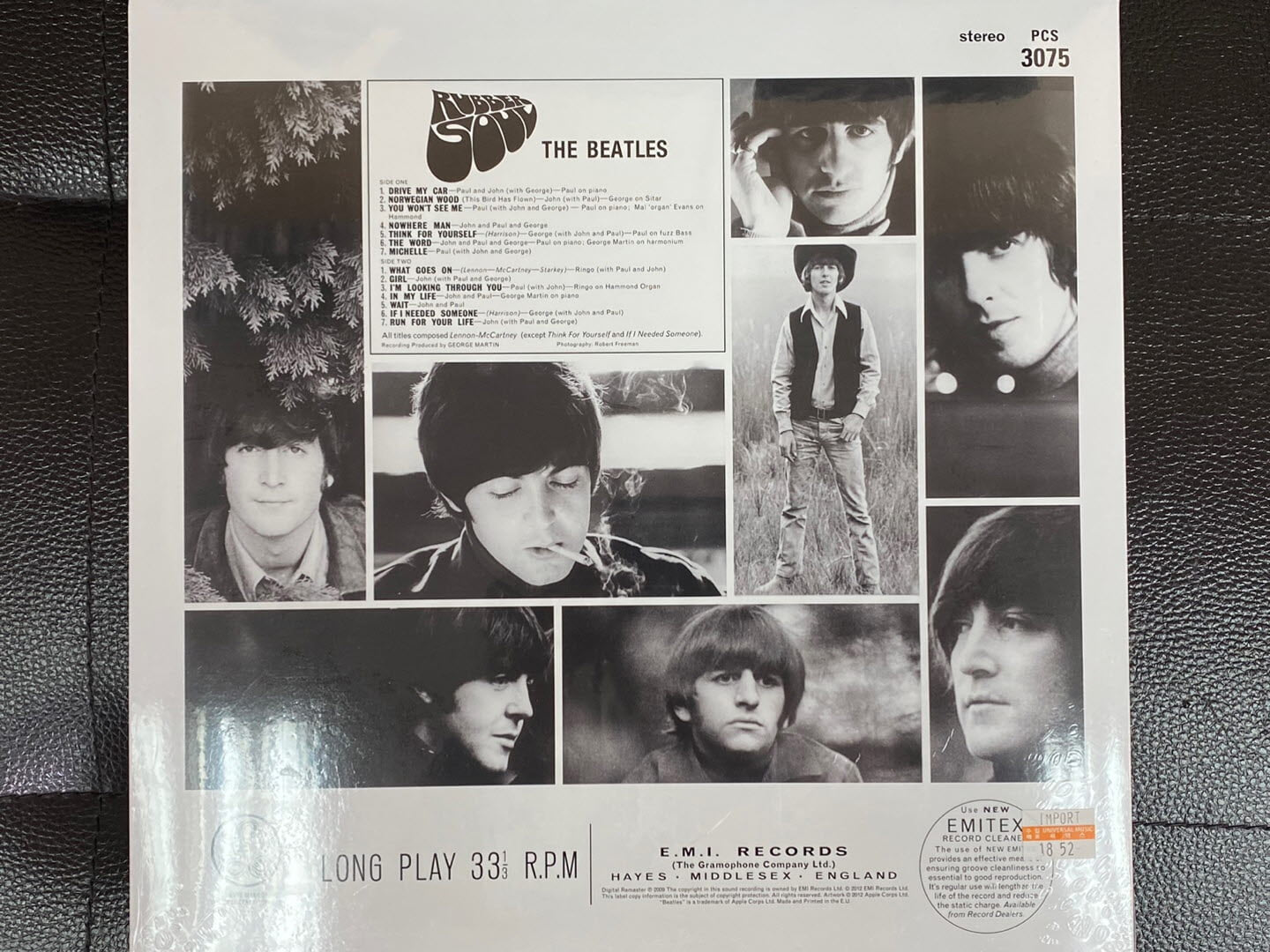 [LP] 비틀즈 - The Beatles - Rubber Soul Ver.2 LP [2012년] [180G] [미개봉] [E.U반]