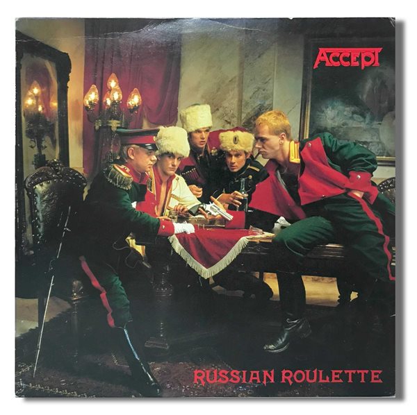 일본반LP] Accept -Russian Roulette