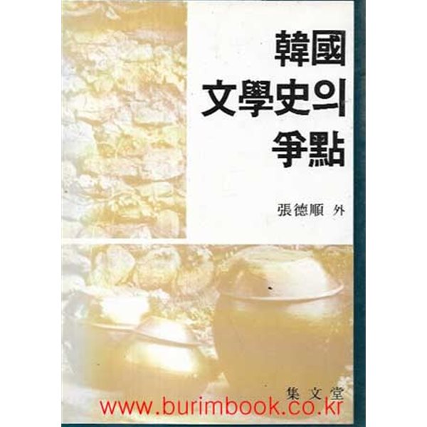 한국문학사의 쟁점