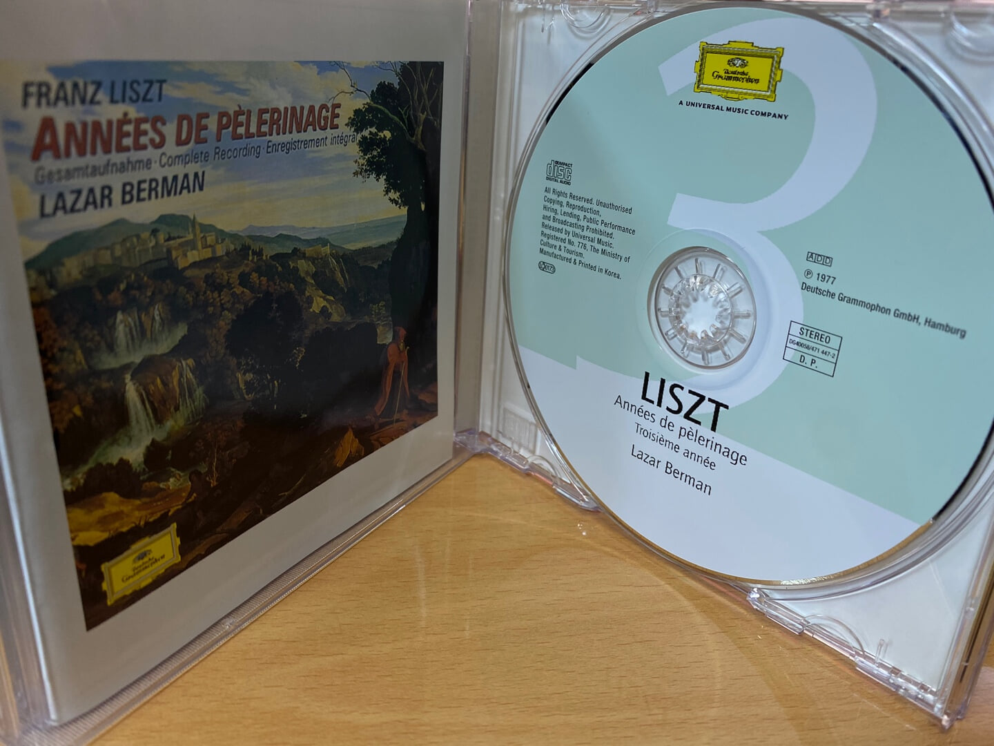 라자르 베르만 - Lazar Berman - Liszt Annees De Pelerinage (순례의 해) 3Cds