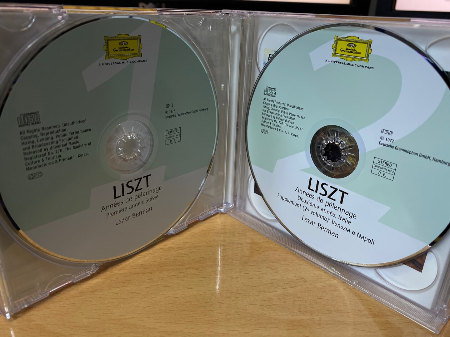 라자르 베르만 - Lazar Berman - Liszt Annees De Pelerinage (순례의 해) 3Cds