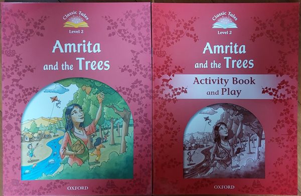 Classic Tales Level 2 : Amrita and the Trees +Activity Book and Play 세트 