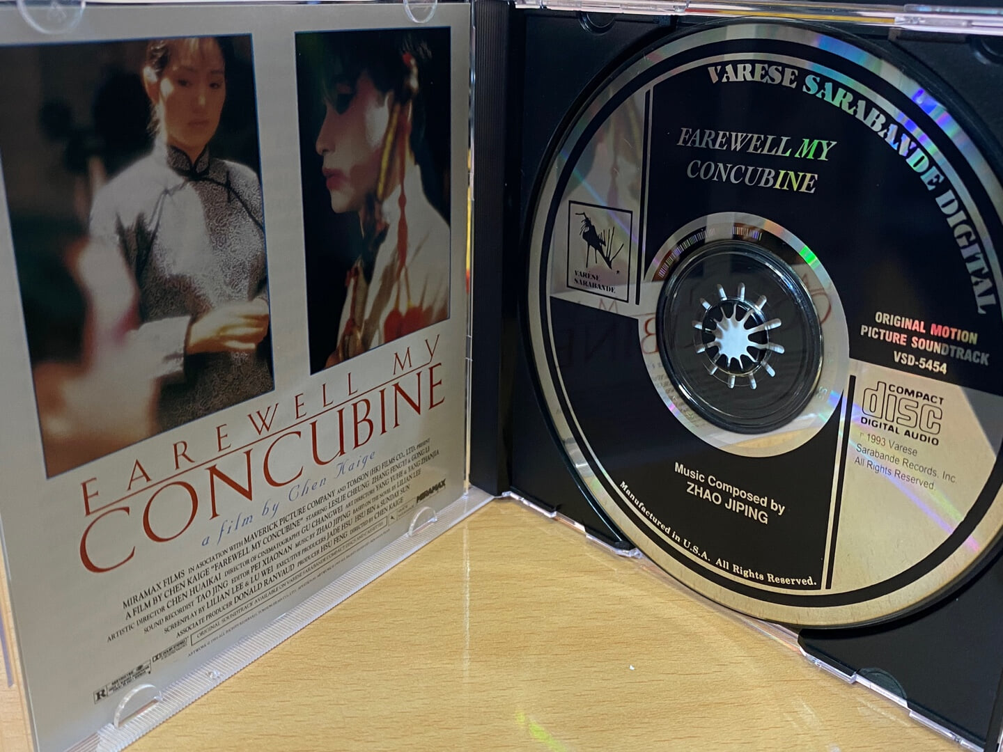 패왕별희 - Farewell My Concubine OST (Zhao Jiping) [U.S발매] 