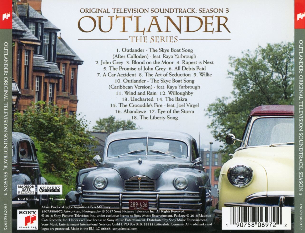 아웃랜더 시즌 3 - Outlander Season 3 OST 