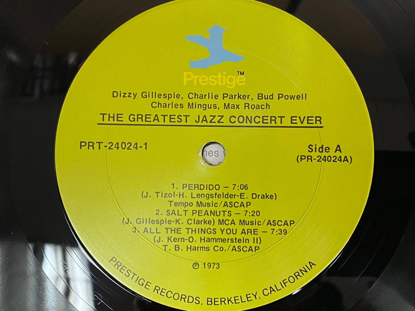 [LP] 찰리 파커(V.A) - Charlie Parker(V.A) - The Greatest Jazz Concert Ever 2Lps [U.S반]