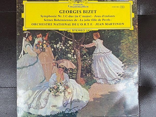 [LP] 장 마르티농 - Jean Martinon - Bizet Symphony No.1 C major, Etc LP [성음-라이센스반]
