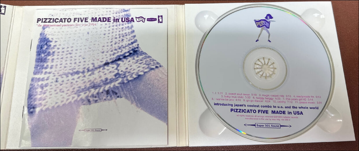 피치카토 파이브 (Pizzicato Five) - Made In USA (US발매)