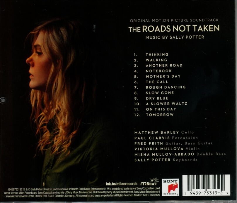 더 로즈 낫 테이큰 (The Roads Not Taken) - OST (EU발매)