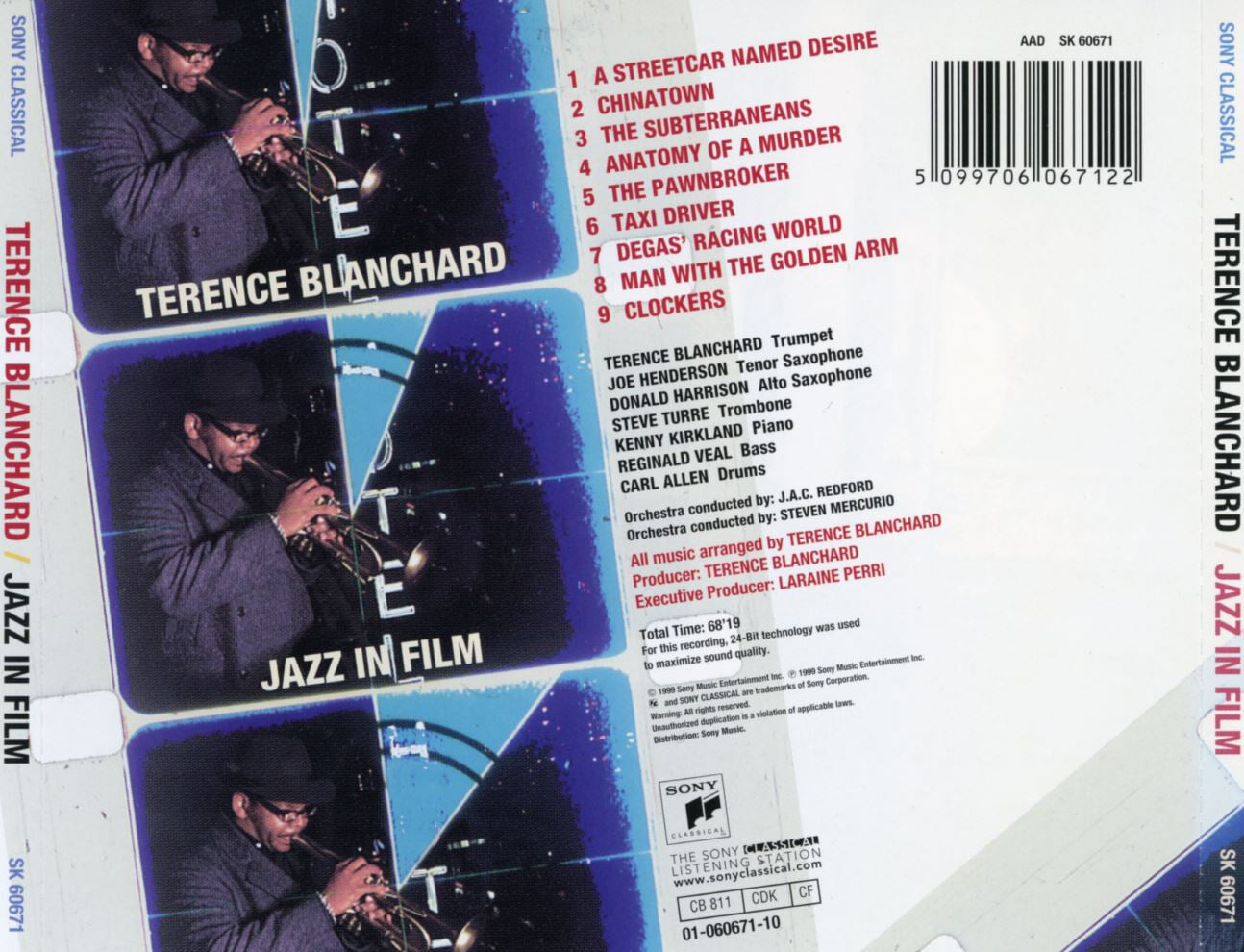 테렌스 블랜차드 - Terence Blanchard - Jazz In Film [E.U발매]