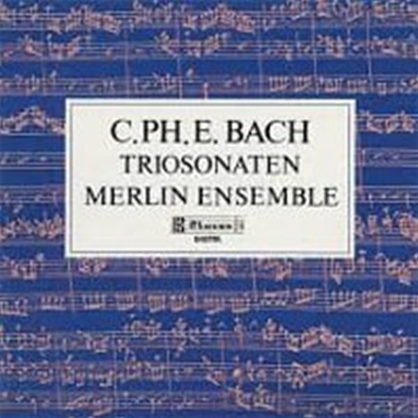 Merlin Ensemble / C.P.E. Bach : Trio Sonaten For Flute, Oboe And Continuo (수입/CD508902)