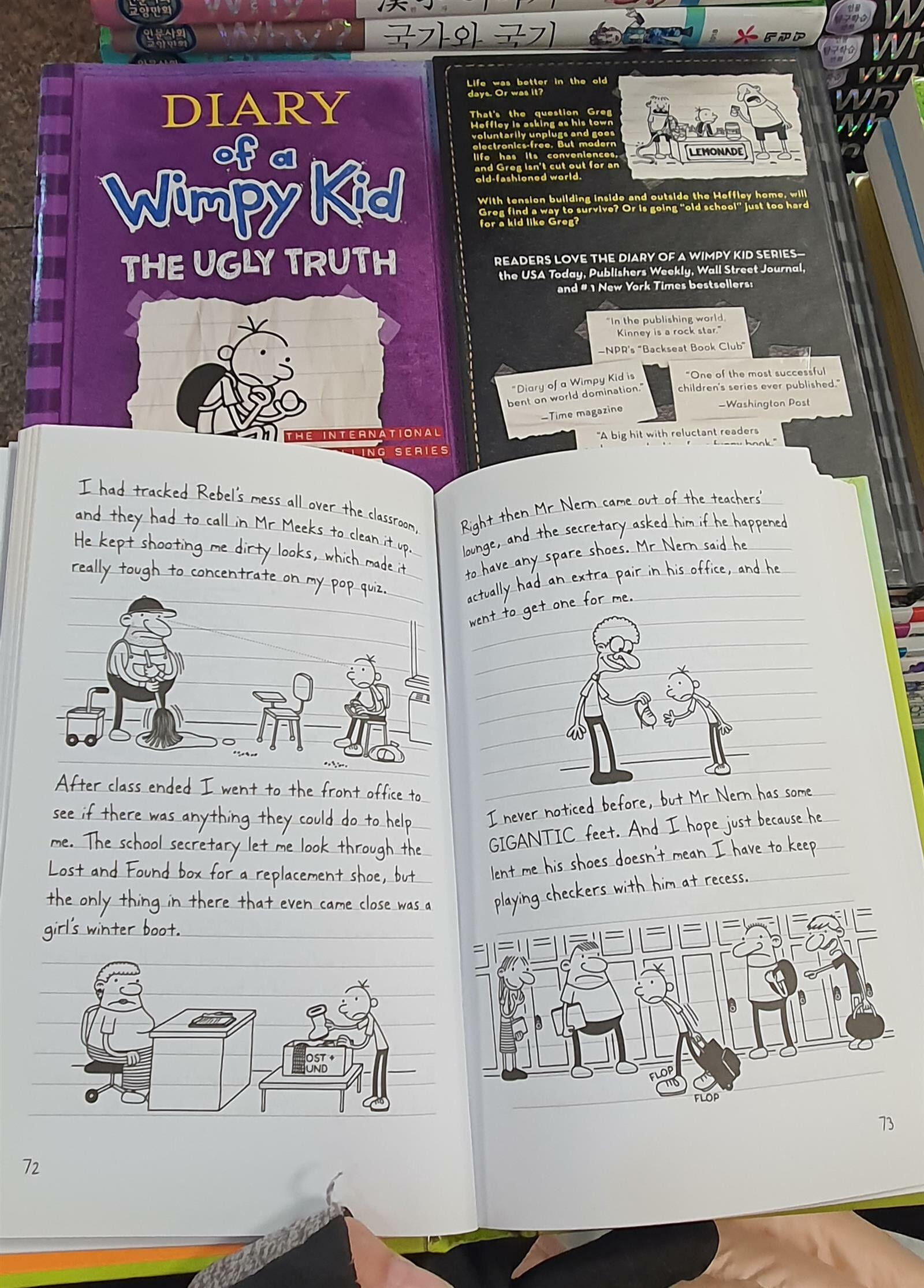 Diary of a Wimpy Kid/ 윔피키드 / 10권 세트
