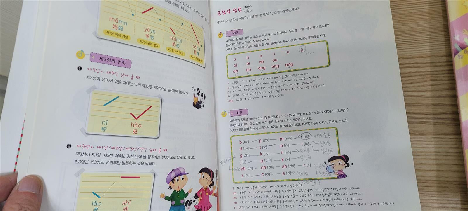 다락원 어린이 중국어 1-6단계 세트(본책+플래시카드+CD1/상품설명참조)