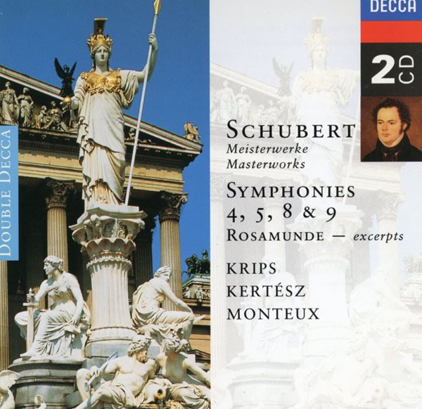 이스트반 케르테스 - Istvan Kertesz - Schubert Symphonies 4,5,8 &amp; 9 2Cds [독일발매]