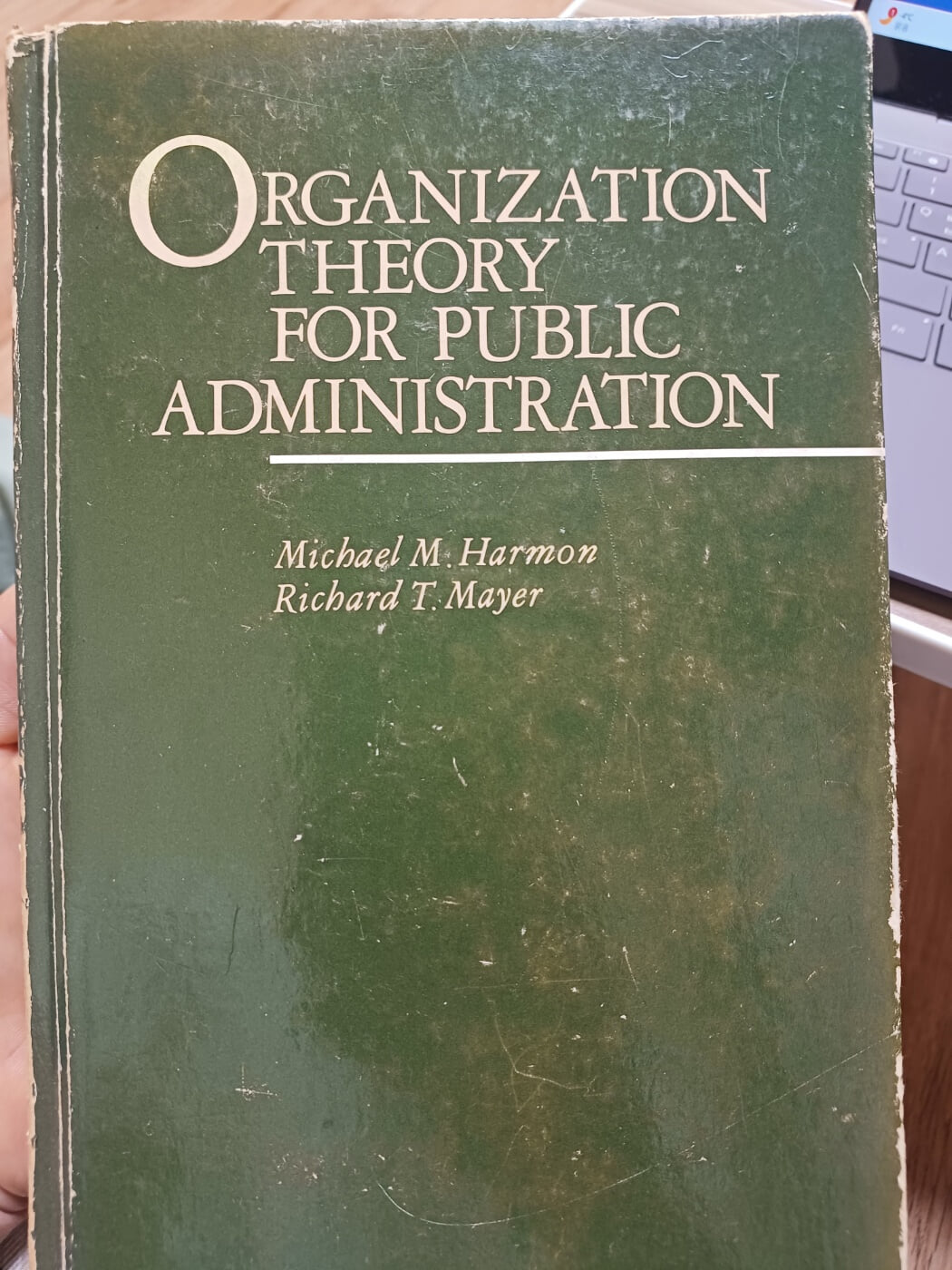 Organization Theory for Public Administration (Hardcover)