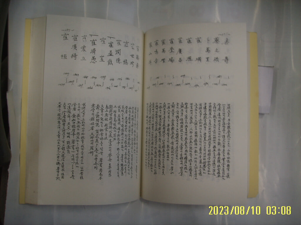 국조전봉건추진위원회. 필사본 / 국조전배향록안 國祖殿配享錄案 -사진참조. 꼭 상세란참조