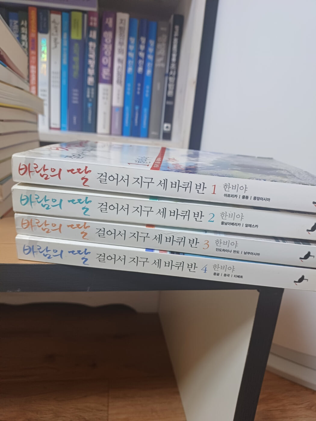 바람의 딸 걸어서 지구 세바퀴반 1~4 세트