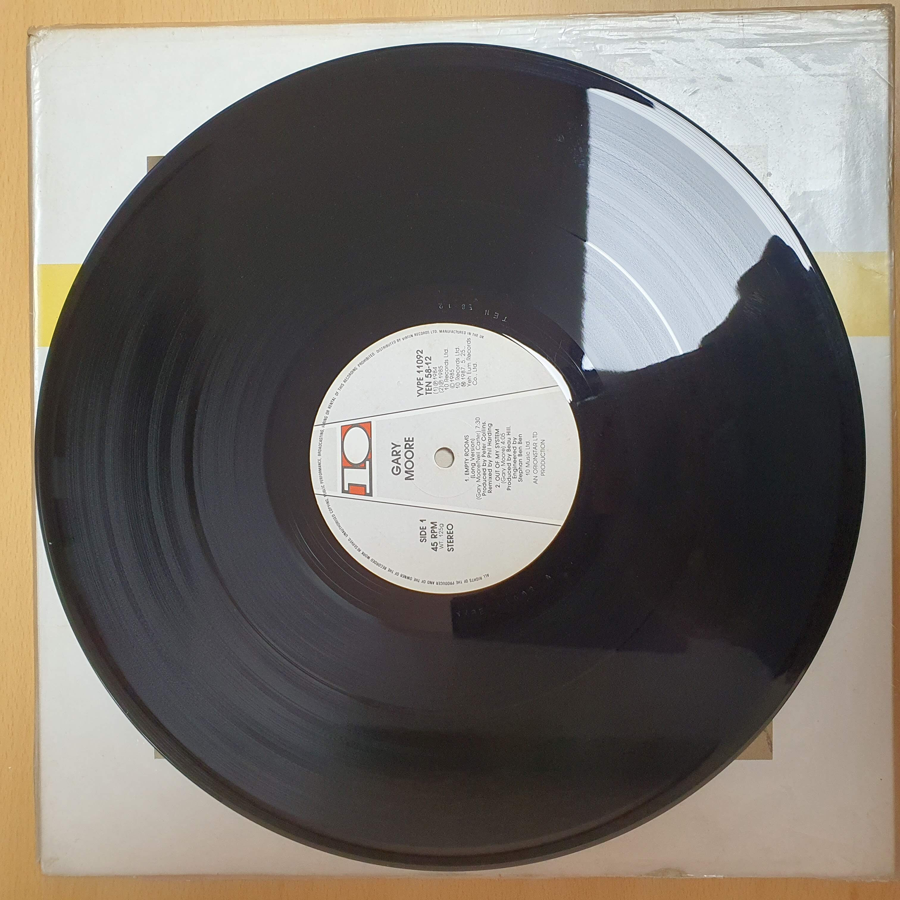 [LP]GARY MOORE (EMPTY ROOMS) 1987