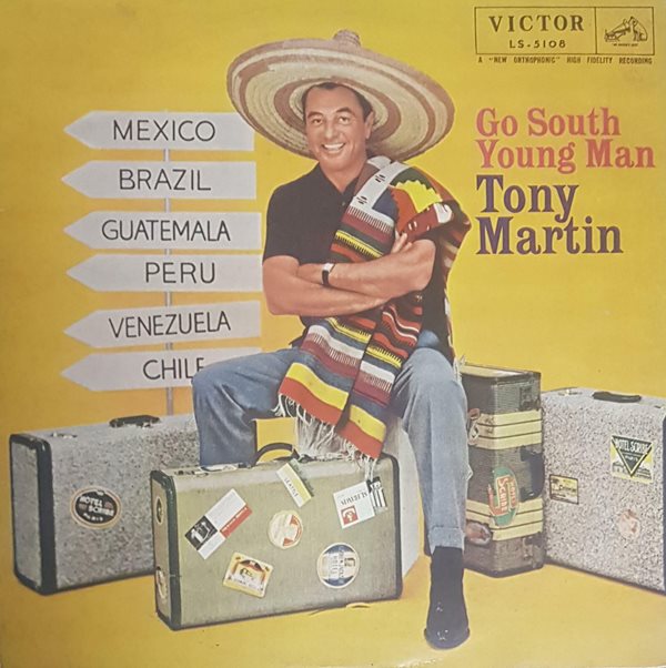 [일본반][LP] Tony Martin - Go South Young Man