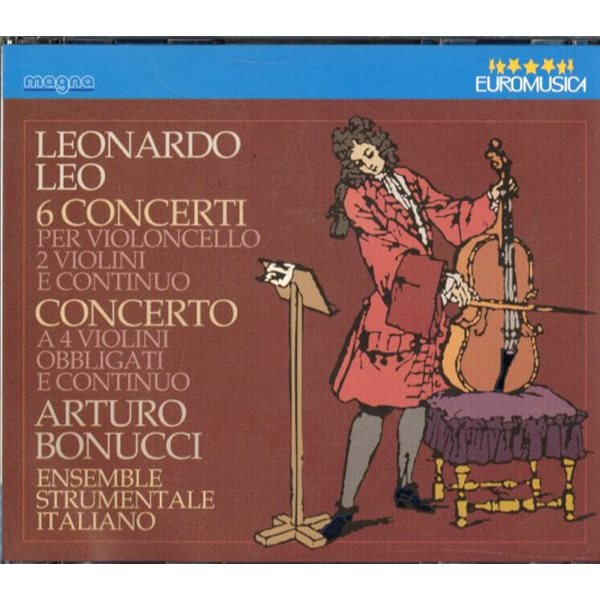 [수입] Leonardo Leo 6 Concerti - Bonucci - Ensemble Strumentale Italiano (2CD)