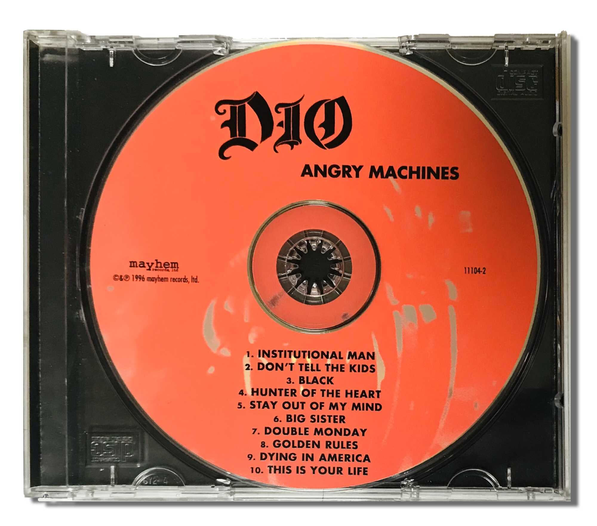 [미국반CD] Dio-Angry Machines