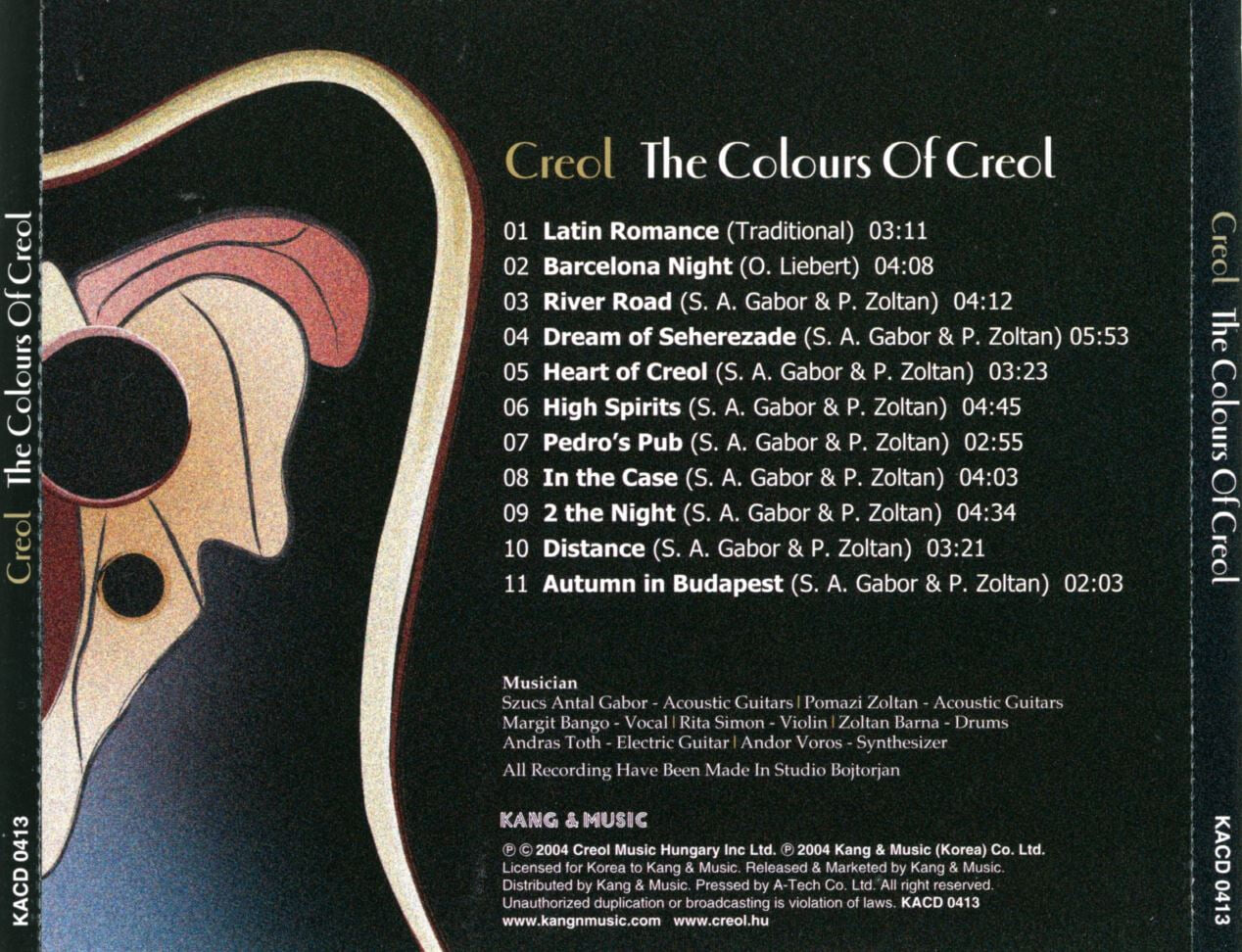 크레올 - Creol - The Colours Of Creol [1CD]