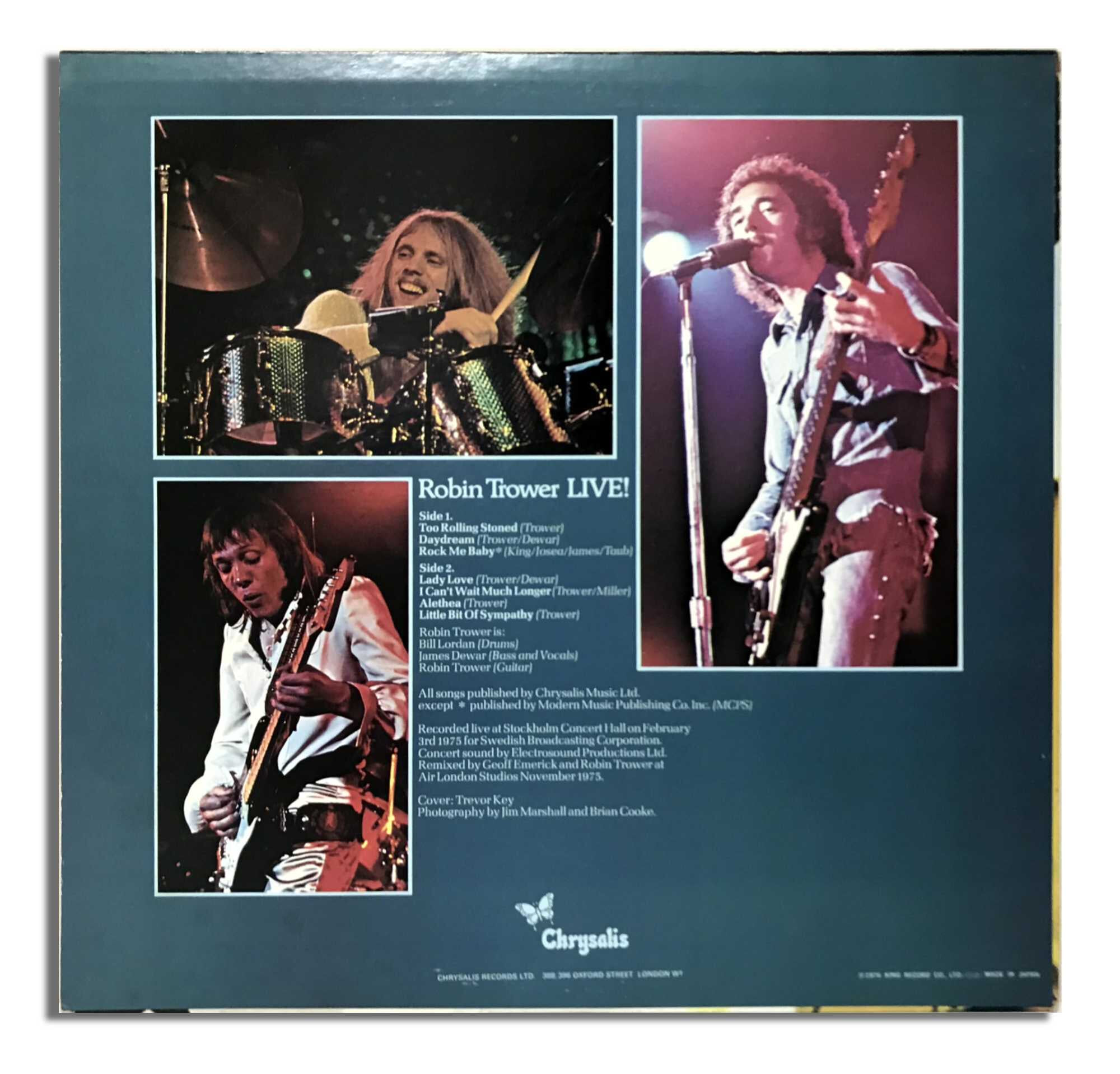 [LP] Robin Trower - Robin Trower Live!