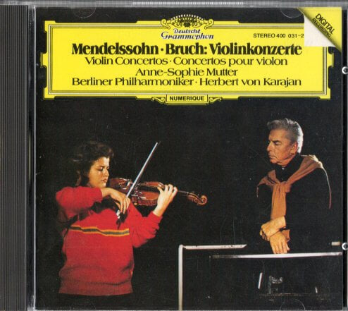 Mendelssohn / Bruch Violin Concertos - Mutter / Karajan / Berliner Philharmoniker