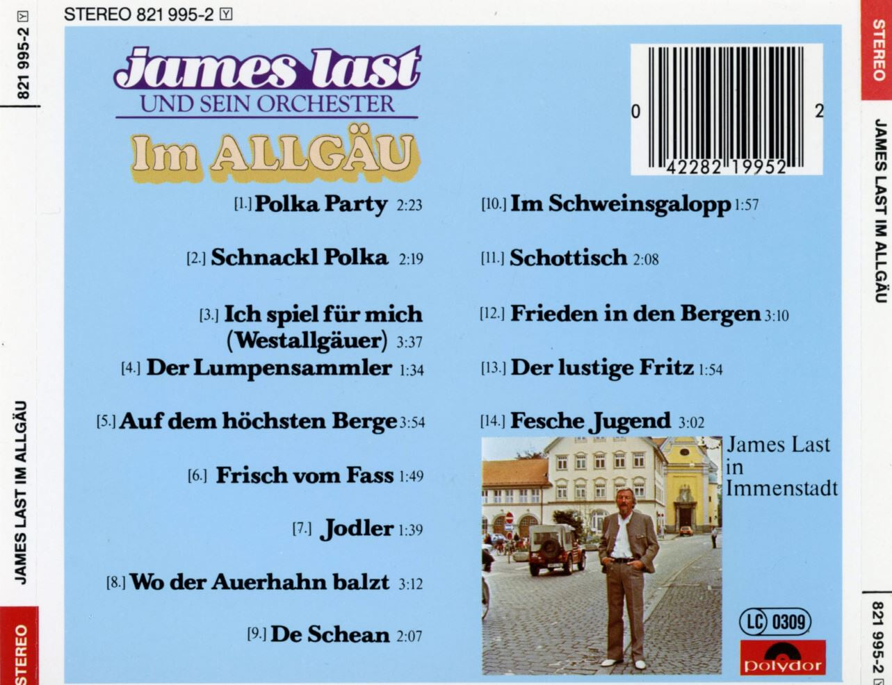 제임스 라스트 - James Last Und Sein Orchester - Im Allgau [독일발매]