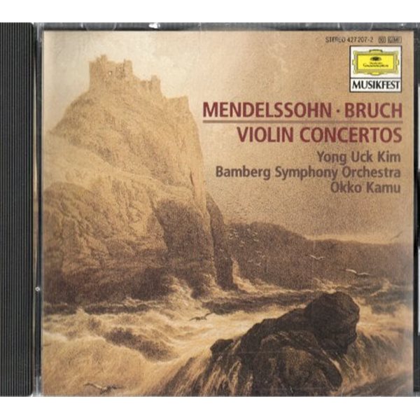 [수입] Mendelssohn - Bruch Violin Concertos  [김영욱] / Kamu / Bamberg Symphony Orchestra