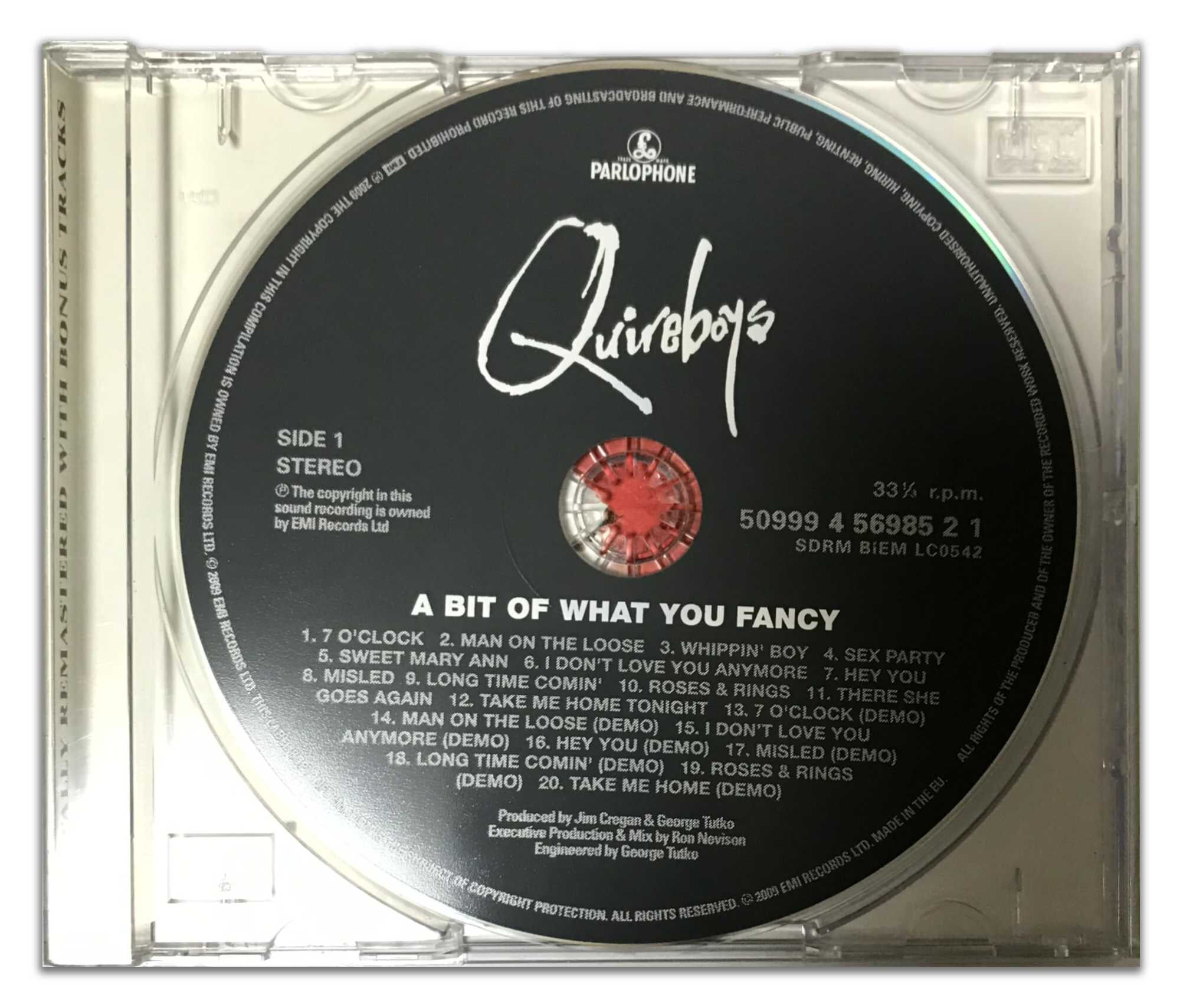 [유럽CD]The Quireboys - A Bit Of What You Fancy