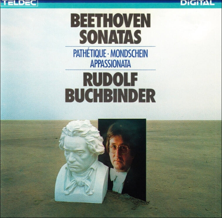 Beethoven : Pathetique, Mondschein , Appassionata - 부흐빈더 (Rudolf Buchbinder)(미개봉)