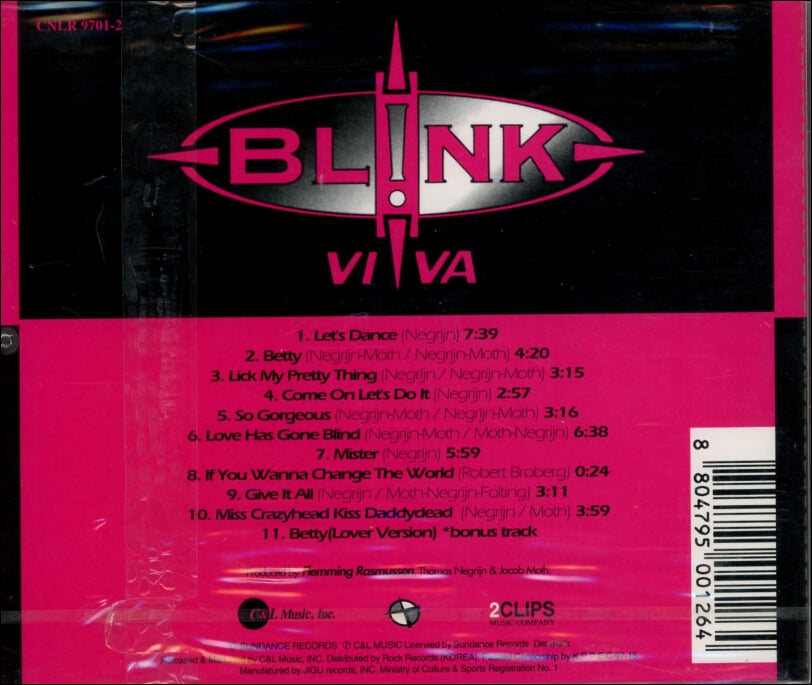 블링크 (Blink) - Viva  (미개봉)