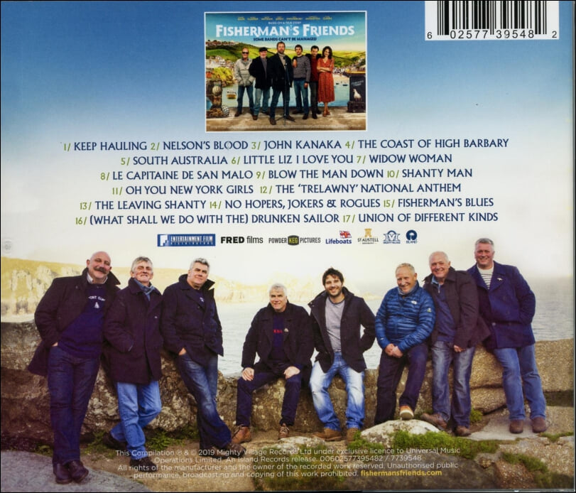 피셔맨스 프렌즈 (Fisherman's Friends) - Keep Hauling : OST (유럽발매)