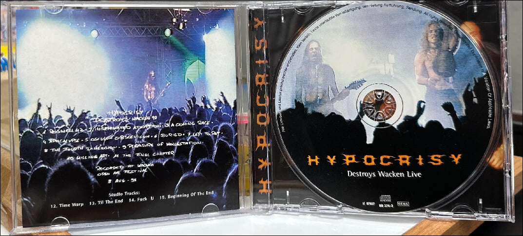 히포크리시 (Hypocrisy) -  Hypocrisy Destroys Wacken(독일발매)